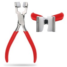 Nylon Jaw Bending Forming Pliers Jewelry Making Bend  Form Strips  Wires Red