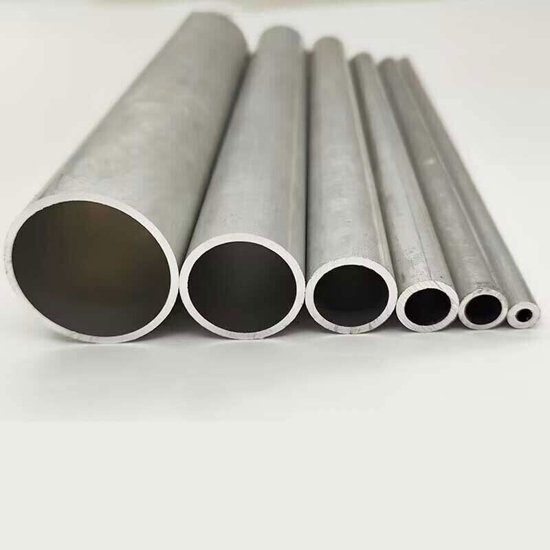 Tubi In Alluminio 6063 7mm OD X 5mm ID - Lunghezza 250mm, Confezione Da 3, Per Telai, Mobili, Progetti Fai-da-te