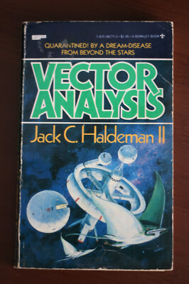 VECTOR ANALYSIS, Jack C. Haldeman II / 1980 Science Fiction Quarantine paperback