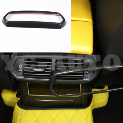 For Lamborghini URUS 2018-2023 Real Carbon Fiber Rear Air Vent Outlet Panel Trim