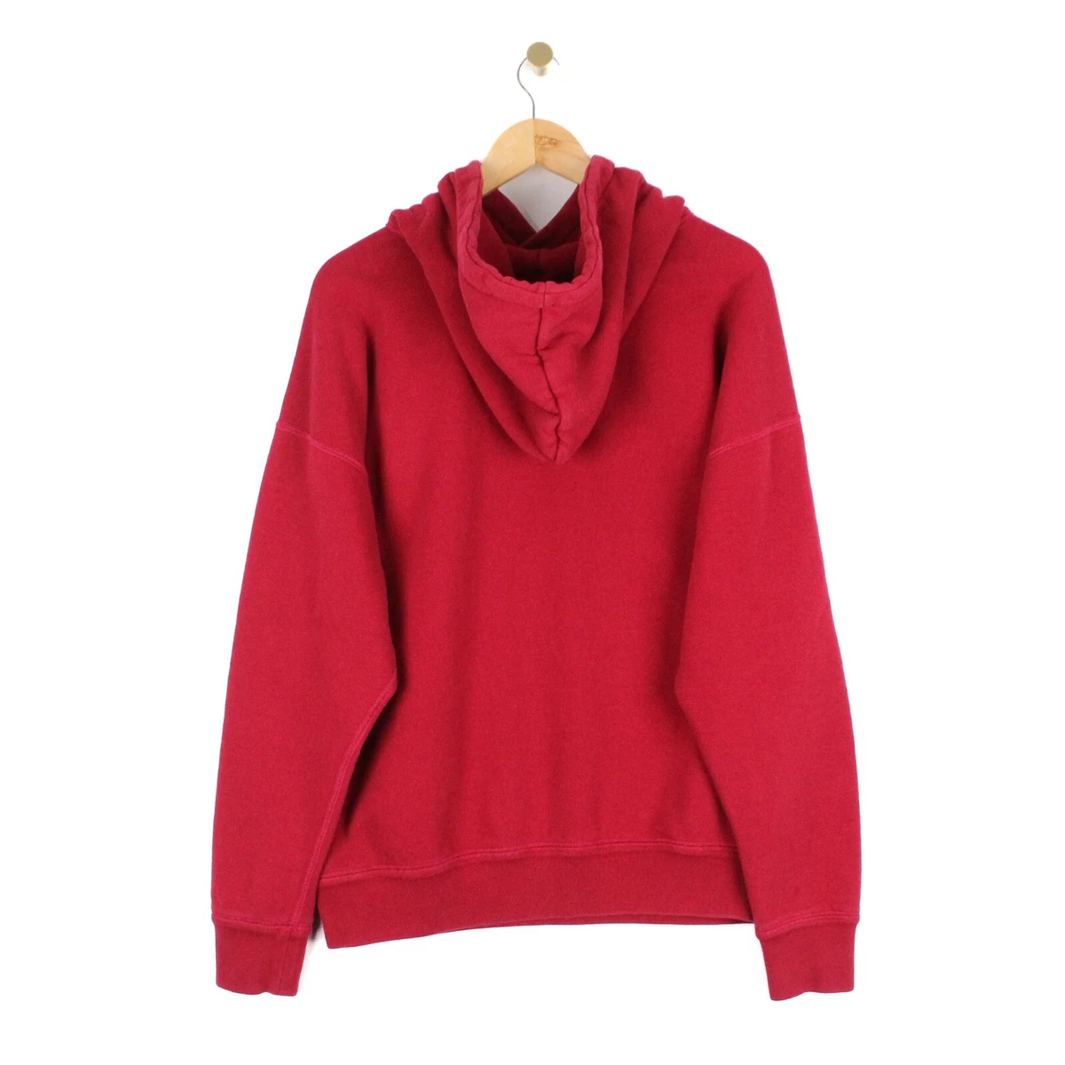 Isabel Marant Hoodie Red Portugal Made Cotton Oversized Womens 