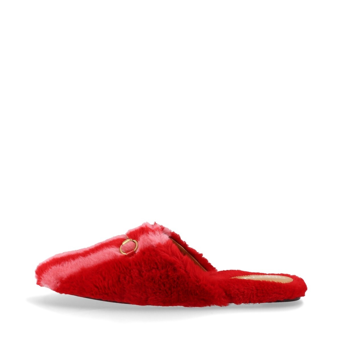 Gucci x Adidas Horsebit Fur × Leather Mule 36.5 Ladies' Red Gucci x Adidas Horsebit Fur × Leather Mule 36.5 Ladies' Red