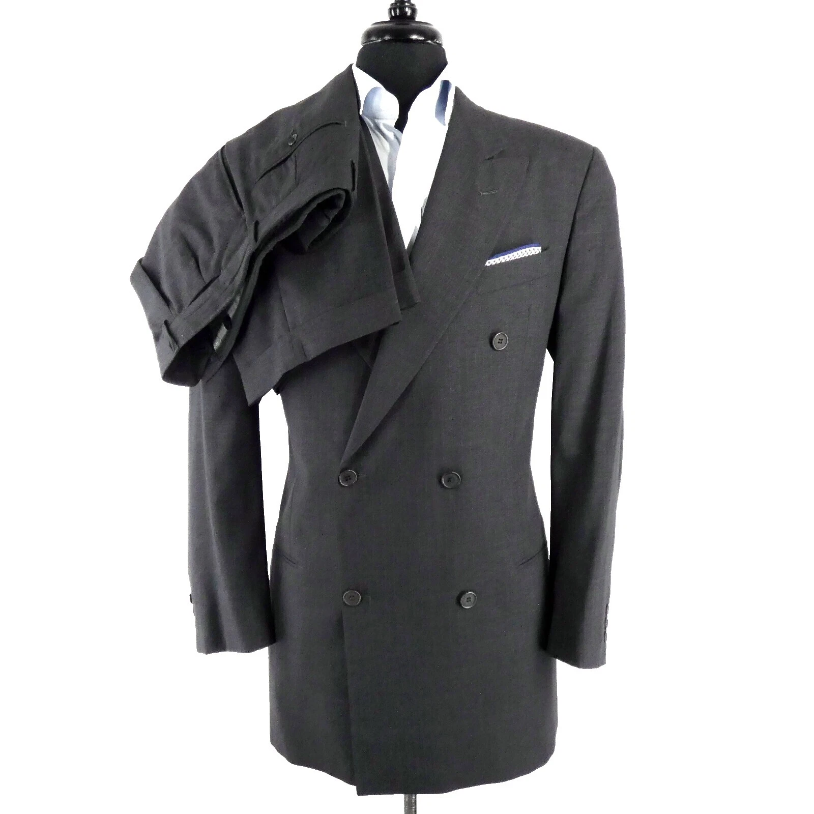 Chaquetas de Traje a Rayas Giorgio Armani para hombres