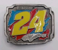 American Legends 24 Jeff Gordon NASCAR Pewter Belt Buckle Special Edition 4203