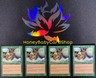 MTG Tempest 1997 Heartwood Dryad x 4 M/NM Playset English TMP Common Set