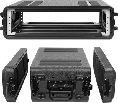 Diandian 2U Rack Case Shallow 11 Inch 19 Rackmount Flight