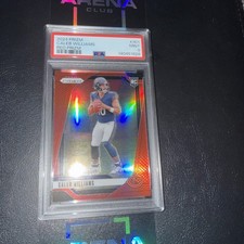 2024 Caleb Williams #301 Red Retail Prizm PSA 9