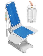 Electric Chair Lift - Floor Lift for Elderly Falls, Support Up to 308 LB, IPX8 W