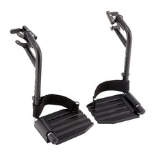 Invacare Wheelchair Legrest w/Heel Loops, Adjustable Length, Swing-Away Design