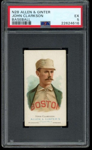1887 N28 Allen & Ginter #14 John Clarkson