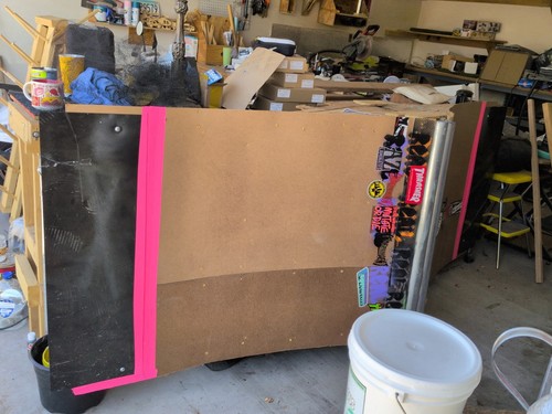 Backyard Wooden Skateboard Ramp