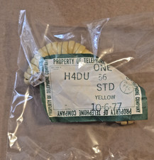 Western Electric Yellow Modular Standard Telephone Handset Cord