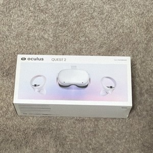 Oculus Quest 2 Standalone VR Headset w/ Touch Controllers, Cable & Box White