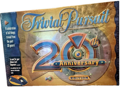 2002 Trivial Pursuit 20th Anniversary Edition Also deer in the Headlights sealed