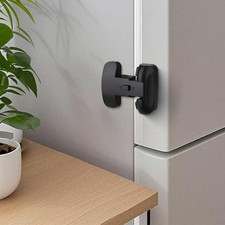 2PCS Heavy Duty Protection Fridge Lock for Refrigerator Cabinets,Drawers,Chil...