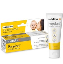Medela Purelan Lanolin Nipple Cream Breastfeeding 100 Natural 37g/1.3oz Ex08/28