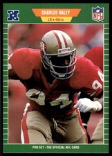 1989 Pro Set Charles Haley San Francisco 49ers #378