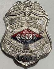 alert emergency radio teams badge