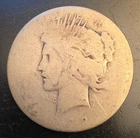 1922-P Peace Dollar Low Ball Grade Slick Junk Pocket Bullion-90% Silver Art Coin
