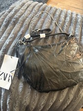 Zara Women's Shoulder Bag with Smaller Chain Strap Brand New with Tags