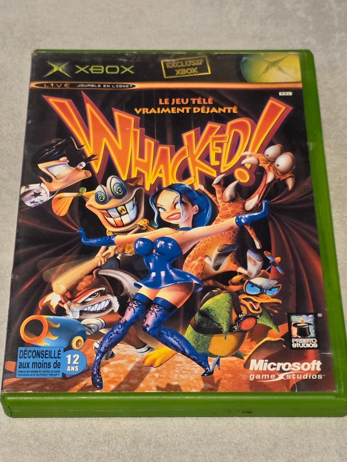WHACKED MICROSOFT XBOX