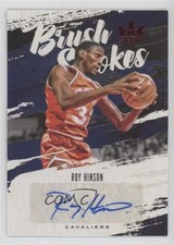 2019-20 Panini Court Kings Brush Strokes Ruby 71/75 Roy Hinson #BR-RHI Auto 7m0