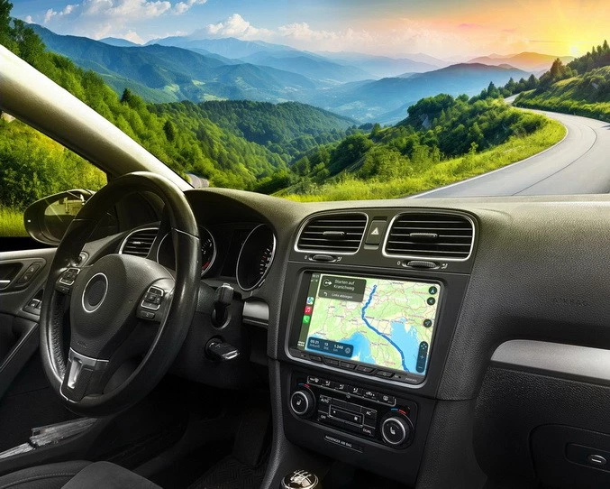 Zenec Z-E2065 kabellos wireless Apple Carplay Android Auto Radio Seat Skoda VW - Bild 3 von 4