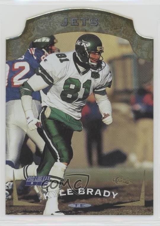 1996 Classic Pro Line III DC Kyle Brady #21 0n2