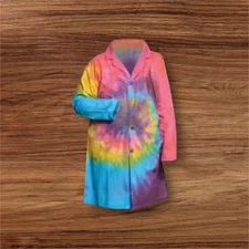 Custom Embroidered Custom Made Embroidered Chef Coat Tie Dye “Made to Order”