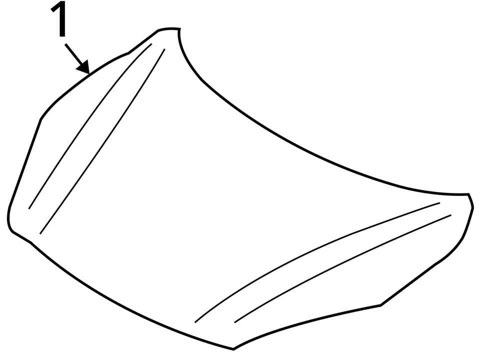 Hood GS With Skyactiv Package i Touring Fits 10-13 MAZDA 3 856764 Foto 3 de 4