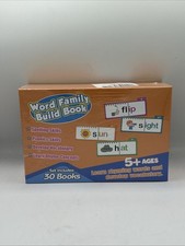 New Word Family Build Book 30 Books Ages 5 Rhyming Words Vocabulary  Spelling