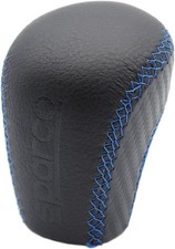 Sparco-corsa Shift Knob Black Leather With Blue Stitching Spg105bljfrom Jp Sparco-corsa Shift Knob Black Leather With Blue Stitching Spg105bljfrom Jp