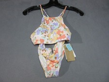 Billabong Bikini Set Swimsuit Girls 14R Golden Fleece Two Piece Paradise Cove