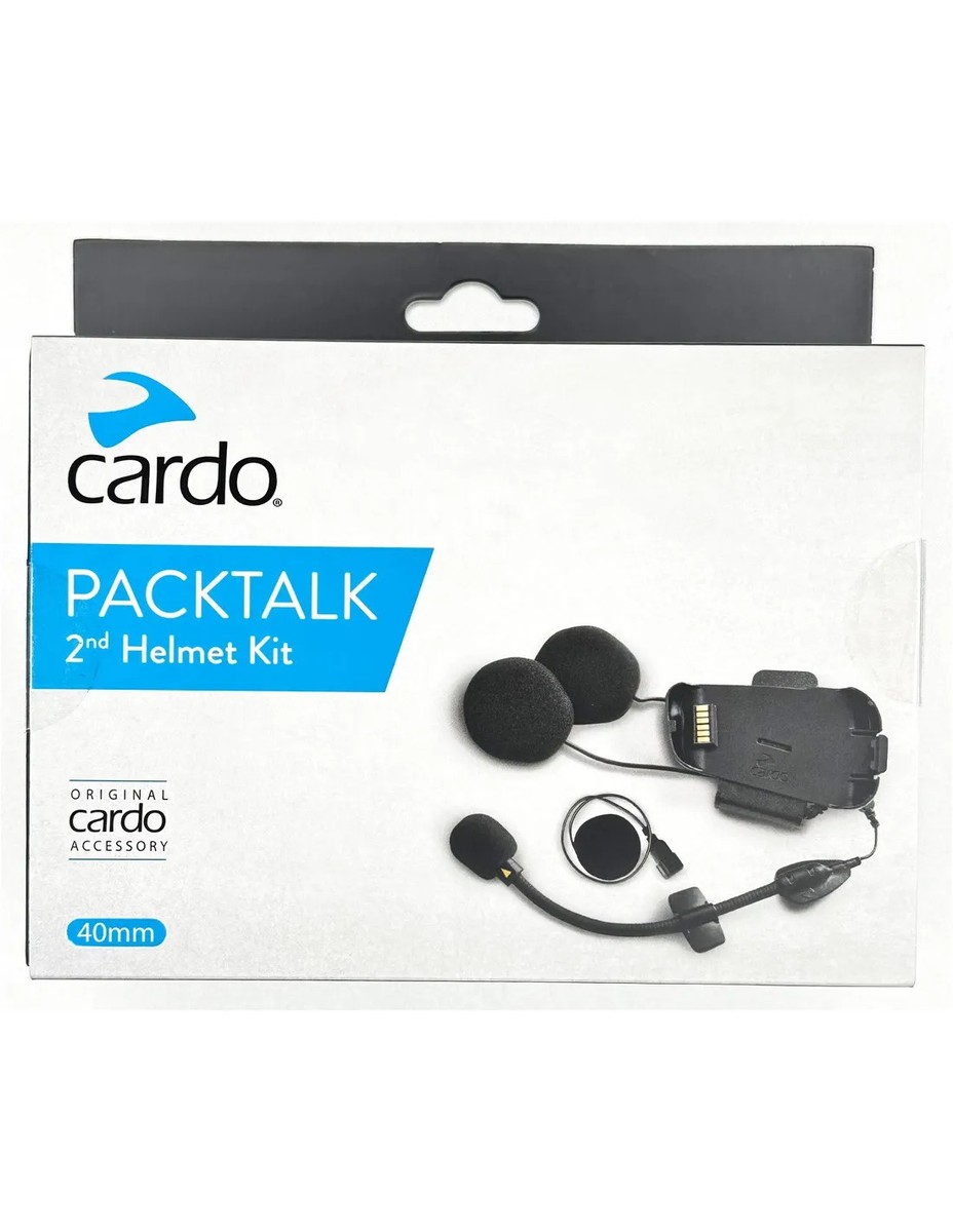 Cardo PACKTALK/BOLD/BLACK 2ND Helmet Kit SRAK0039 | eBay