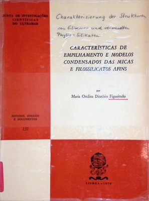 Características de Empilhamento e Modelos Condensados das Micas e Filossilicatos