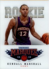 2012-13 Panini Marquee #528 Kendall Marshall RC - BSK
