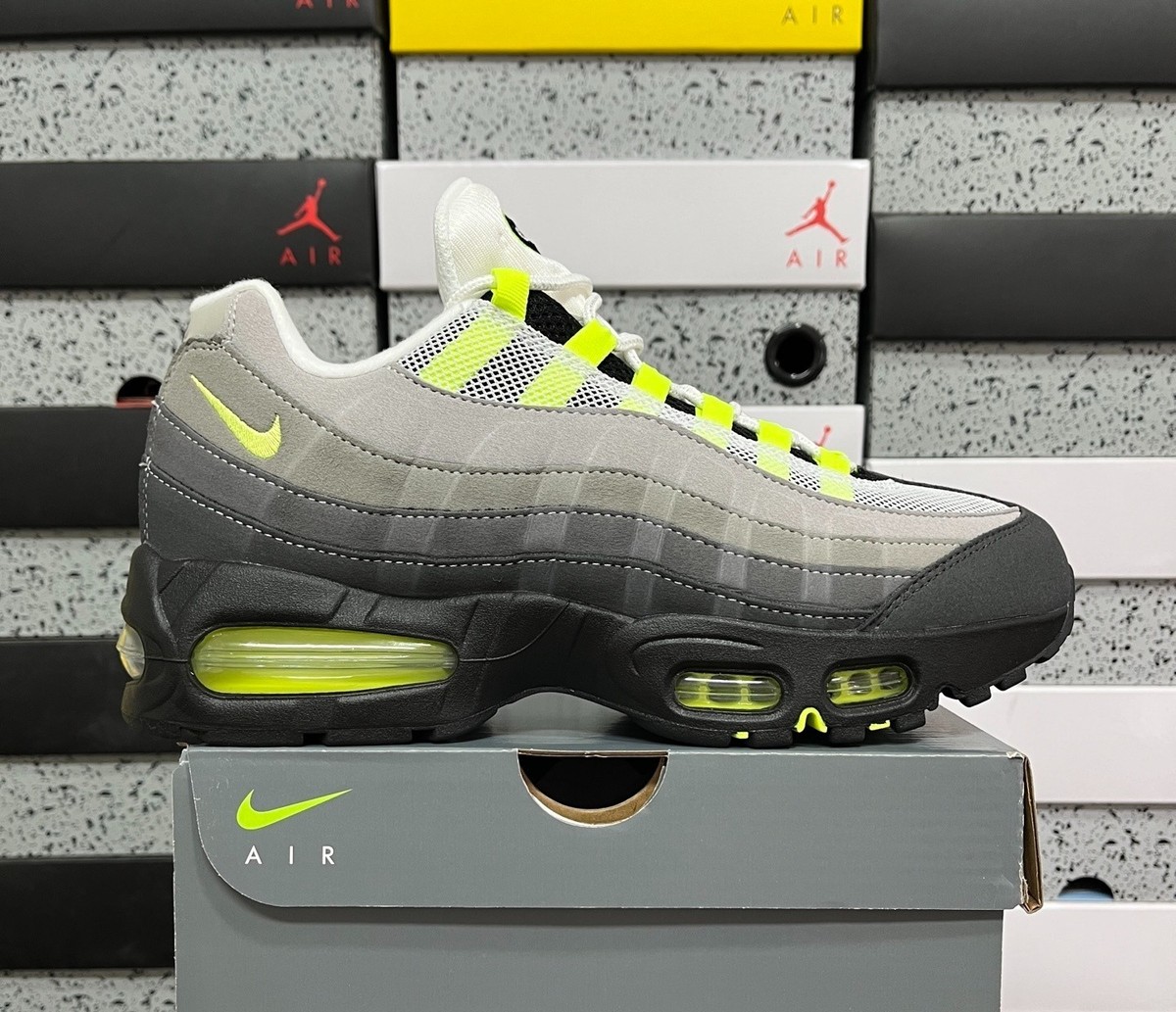 Free shipping Nike Air Max 95 OG Big Bubble Neon Men | eBay