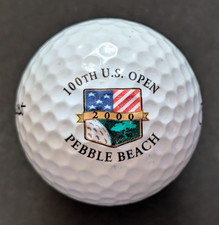 vtg - 2000 U.S. OPEN - Logo ball - Pebble Beach Golf Links - CA - USGA