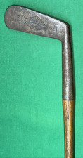 RARE Hickory Golf ULTRA DIAMOND MFG CO ST LOUIS PUTTER Wood Shaft Club HD258