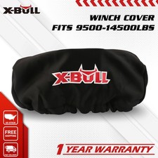 X-bull Winch Cover Waterproof Soft Dust Neoprene Fits 9500-14500lbs Universal