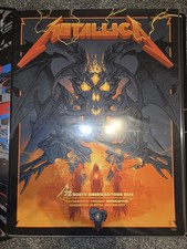 2024 Metallica Minneapolis AP Artist Proof Pop Up Poster /50 Rare