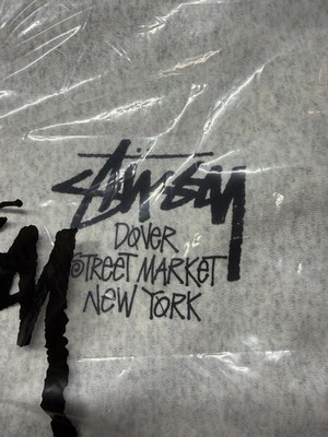 Stussy x DSM New York Pullover hoodie ASH HEATHER Size XL