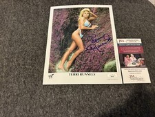 Terri Runnels Signed 8x10 Photo Jsa Coa Wwf Wwe Autograph Diva Sexy