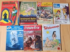 PS, SOS, Robin Hood, Witzkommode, Freddy Brix... - Konvolut Roman- und Witzhefte