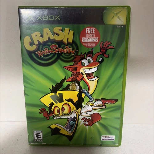 Crash Bandicoot: Twinsanity Original Xbox W/ Manual CIB