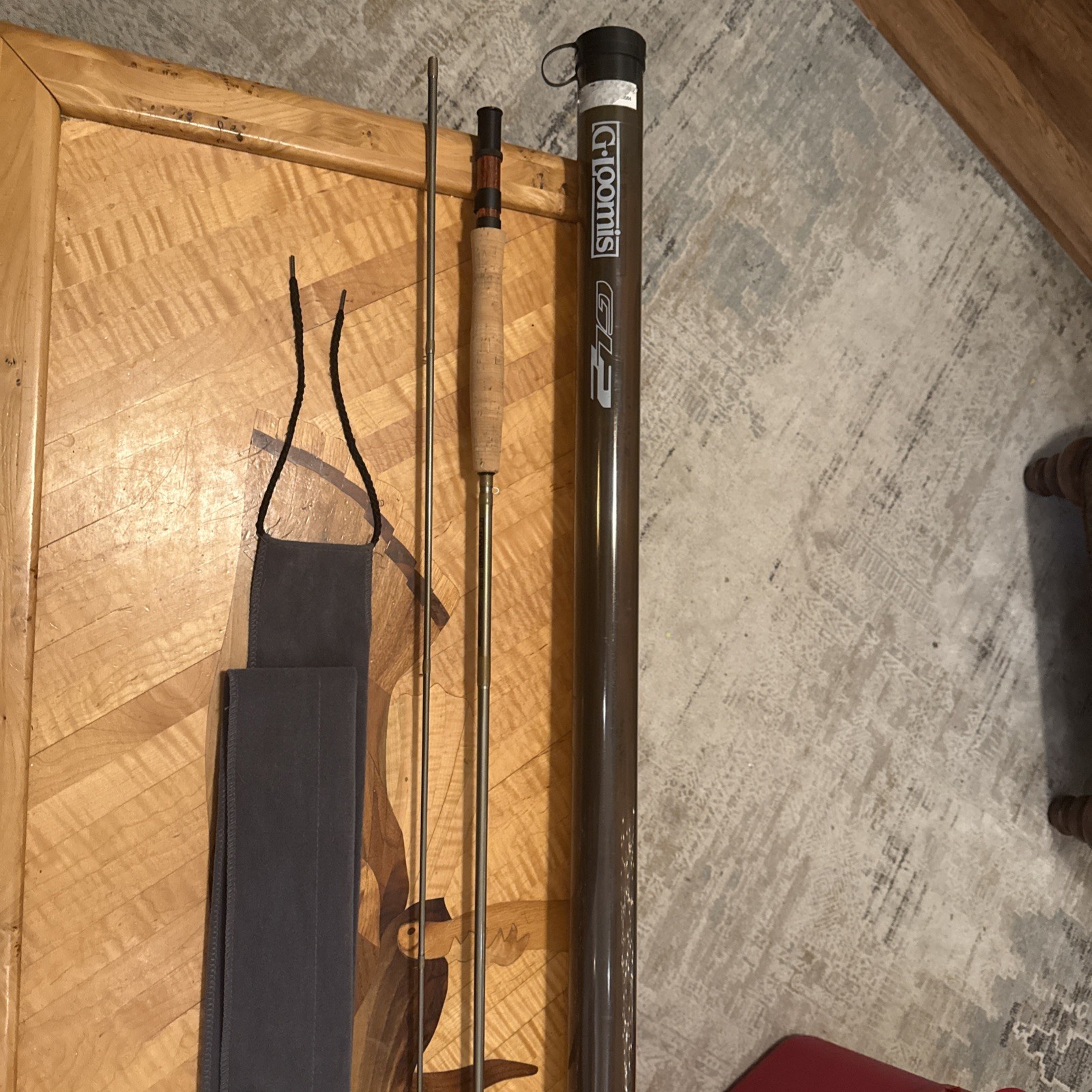 G. Loomis GL2 - FR1085 - 9" #5 Line 2 Piece Fly Fishing Rod w/Pouch, Tube