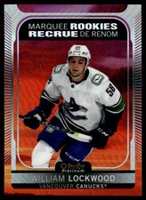 2021-22 O-Pee-Chee Platinum Sunset William Lockwood #248 Marquee Rookie