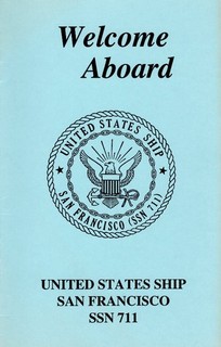 USS San Francisco SSN 711 Welcome Aboard Pamphlet CO Cmdr. M JK Cregge