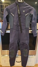 Seaskin 2mm Full Body Wetsuit Small S Front Zip Navy Recyclable Series NWOT