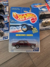 Hot Wheels Lot of 19 Different Mercedes AMG CLK DTM SL 380SEL Unimog  500SL C